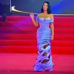 Pamela Díaz desfiló por la alfombra roja de Viña 2026, Captura