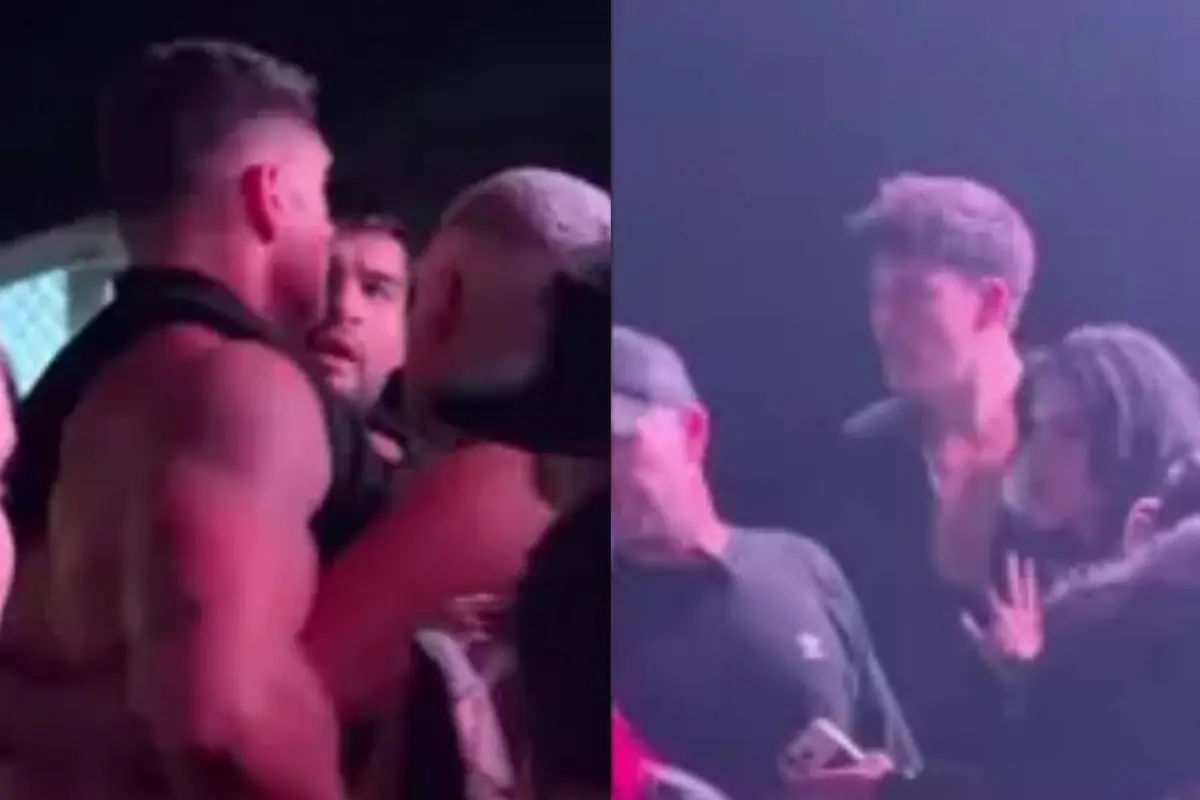 Las primeras imágenes de la pelea de Sammis Reyes y Cuco Cerda, Captura de redes sociales