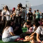 Reconocida expareja de la TV fue vista en el Lollapalooza, Redes sociales | Referencial