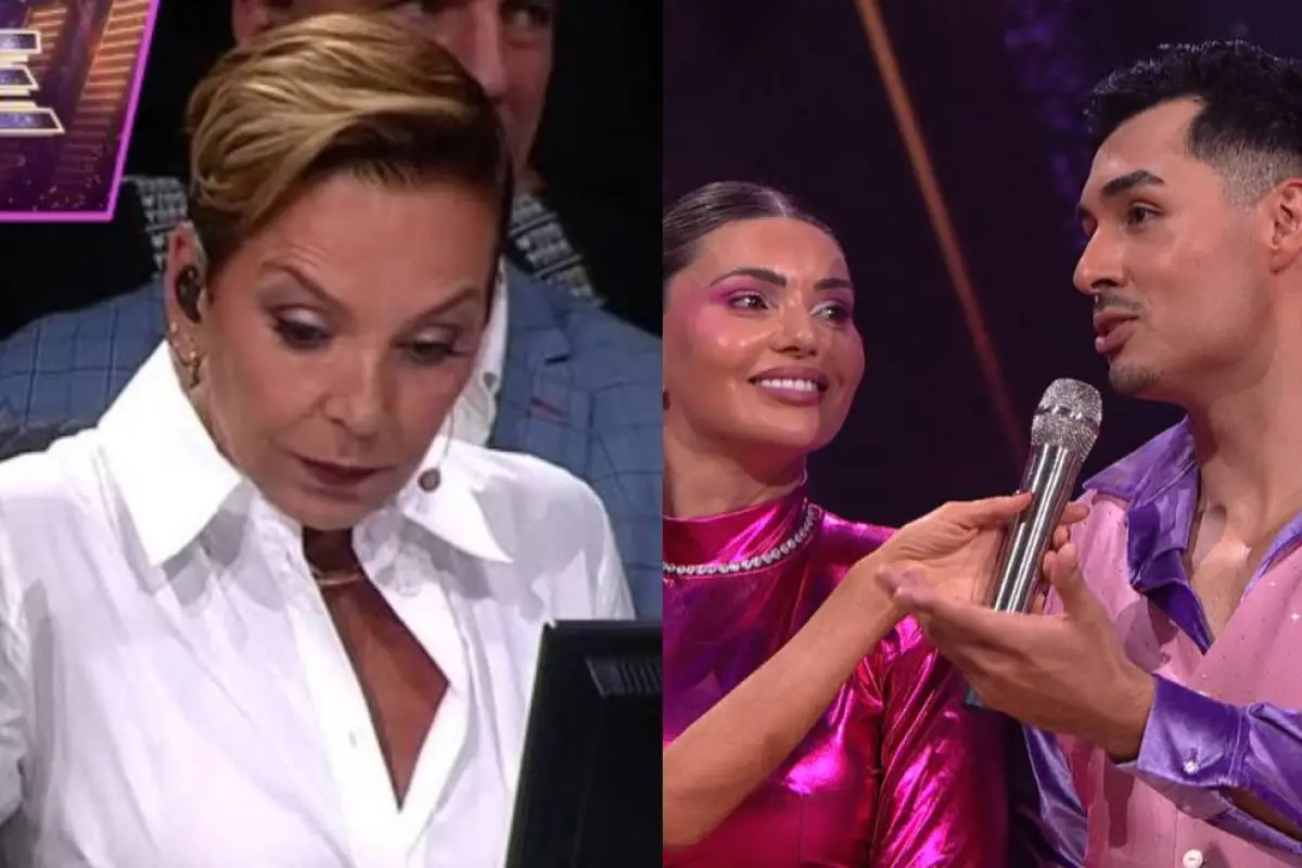 El tenso encontrón entre Fran García-Huidobro y el bailarín Julio Allendes, Captura | Fiebre de Baile 