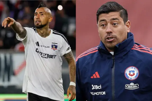 Arturo Vidal y Nico Córdova ,Archivo