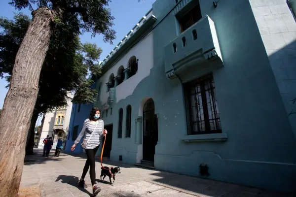 La ex casa del Presidente Boric en el Barrio Yungay ,Presidencia