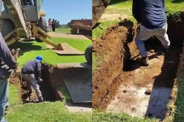 Dolorosa situación se produjo en cementerio de Concón ,Captura
