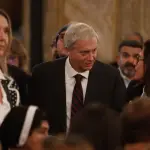 José Antonio Kast en la catedral de Santiago, AGENCIA UNO - Victor Huenante