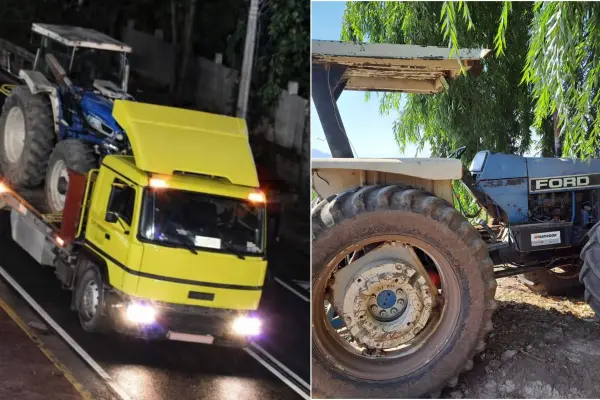 Robo tractor ,Montaje LH