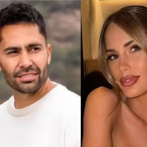 Luis Jiménez y Gala Caldirola ,Archivo