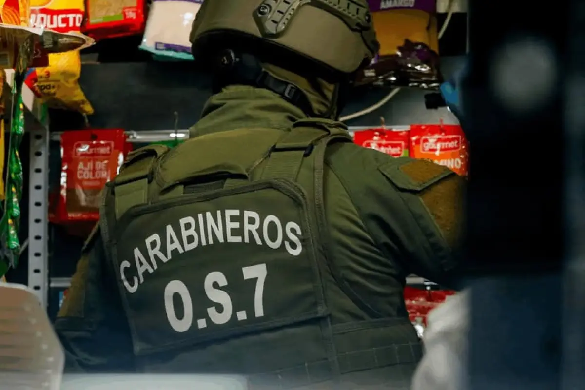 Carabineros de Chile incauta más de 100 kilos de droga, Captura de redes sociales 