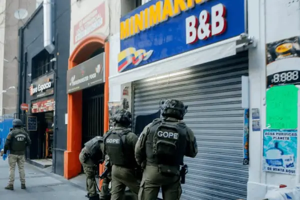 Carabineros de Chile en allanamiento  ,Captura de redes sociales 