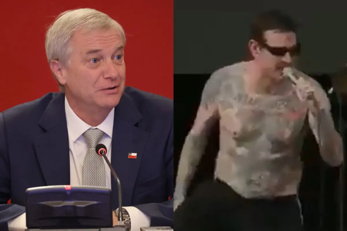 El Presidente Kast fue mencionado en Lollapalooza, Captura