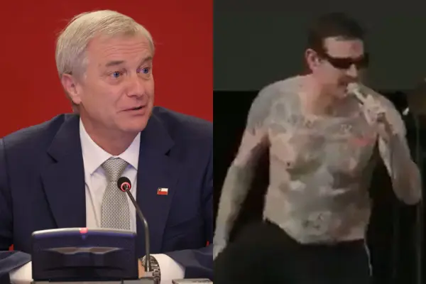 El Presidente Kast fue mencionado en Lollapalooza ,Captura