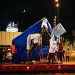 General Baquedano de regreso a Plaza Italia, Twitter