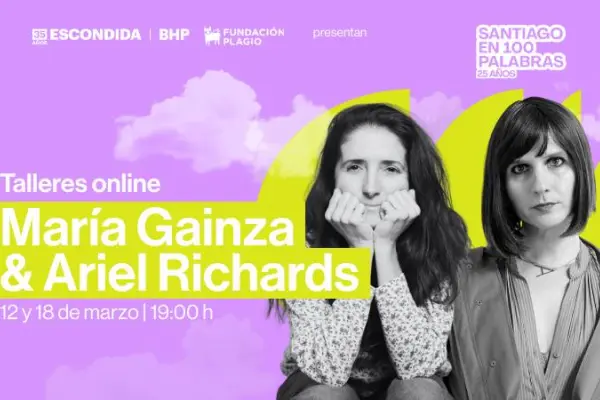 Santiago en 100 Palabras celebra 25 años con un ciclo de talleres online gratuitos con escritoras ,Cedida