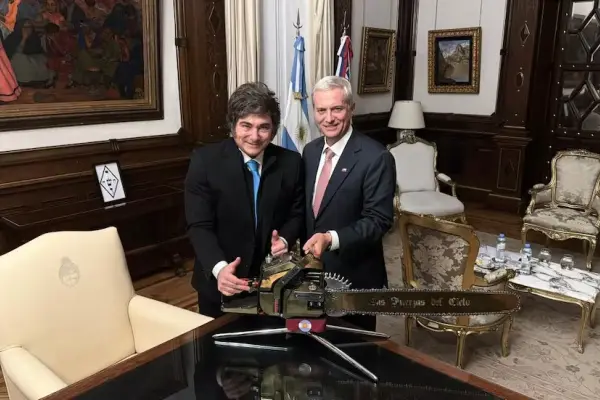 José Antonio Kast y Javier Milei ,El País