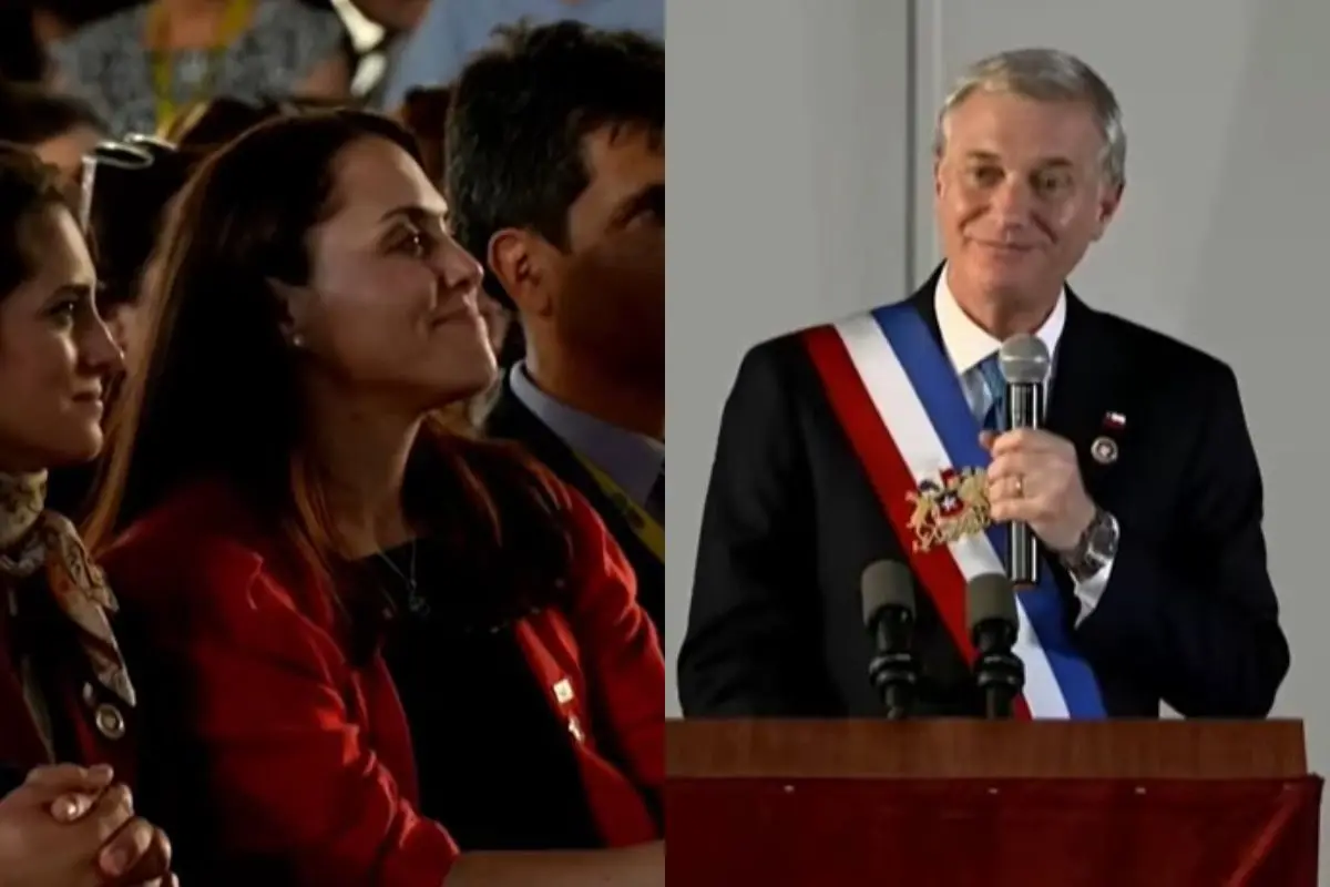 José Antonio Kast en su primera actividad oficial como Presidente, Captura