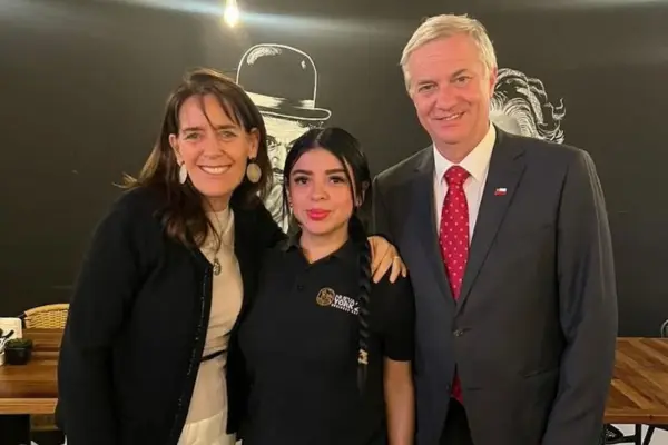 El Presidente Kast y la primera dama salieron este martes ,Instagram