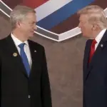 José Antonio Kast y Donald Trump, Captura de pantalla