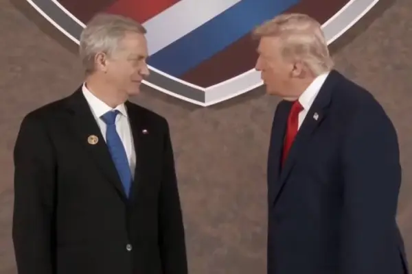 José Antonio Kast y Donald Trump ,Captura de pantalla