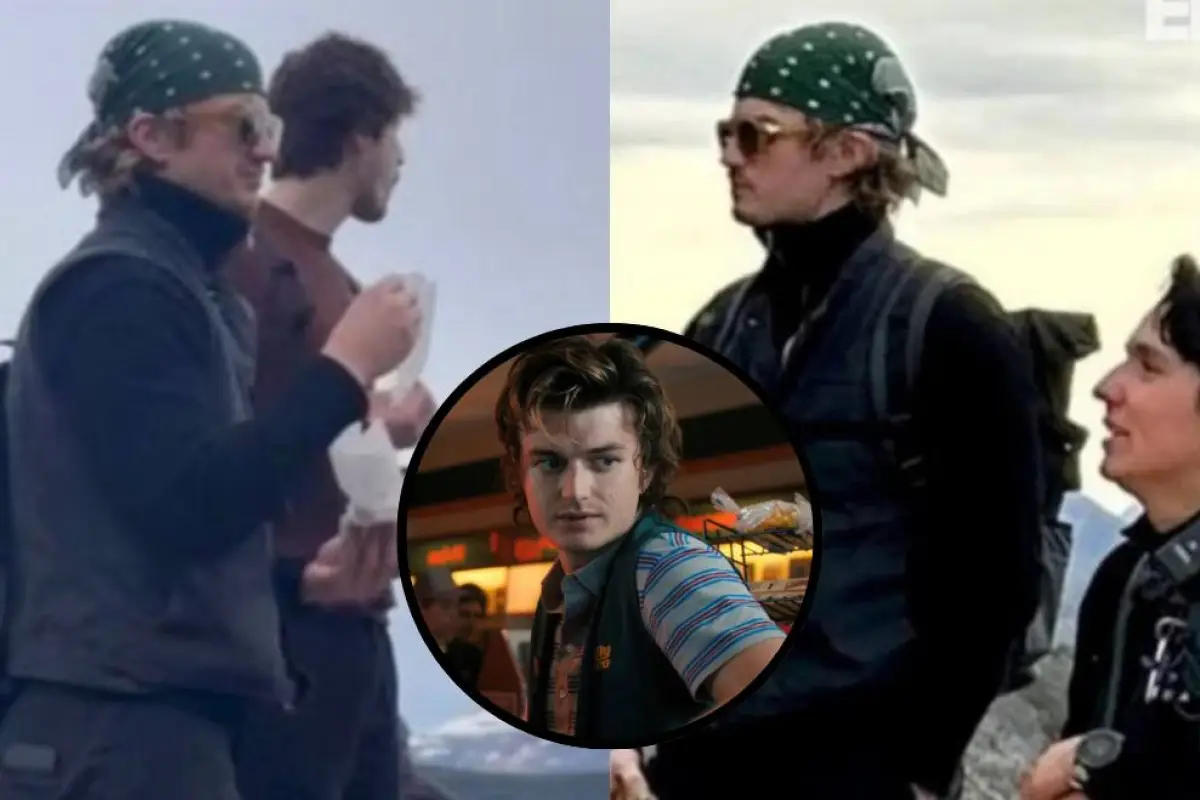 Joe Keery, actor de ''Stranger Things'' en Torres del Paine, Captura 