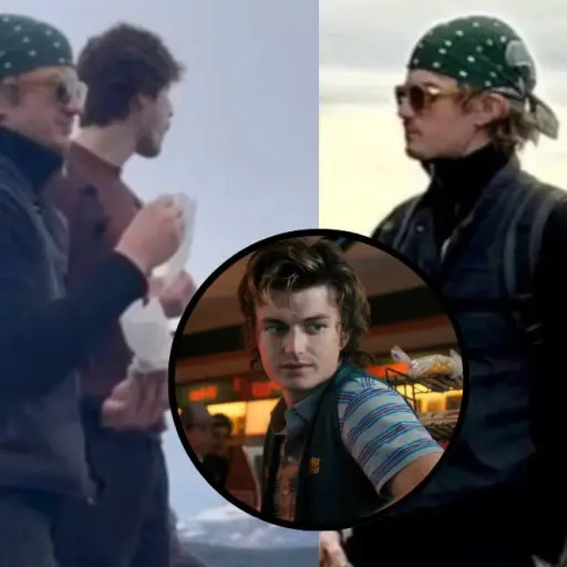 Joe Keery, actor de ''Stranger Things'' en Torres del Paine ,Captura 