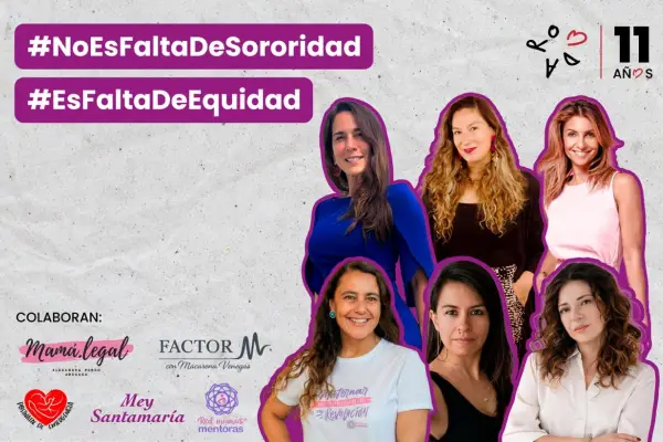 Fundación Ronda lanza junto a rostros y organizaciones de la sociedad civil disruptiva campaña por 8M: No es falta de sororidad es falta de equidad ,Cedida
