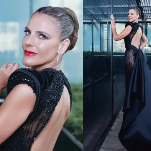 Julia Vial se lució en gala de Viña ,Instagram