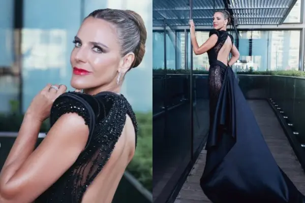 Julia Vial se lució en gala de Viña ,Instagram