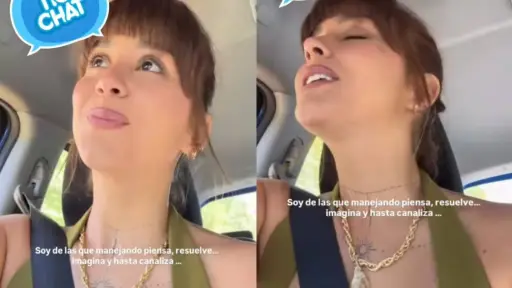 Acusan a Carlyn Romero de usar el celular mientras conducía