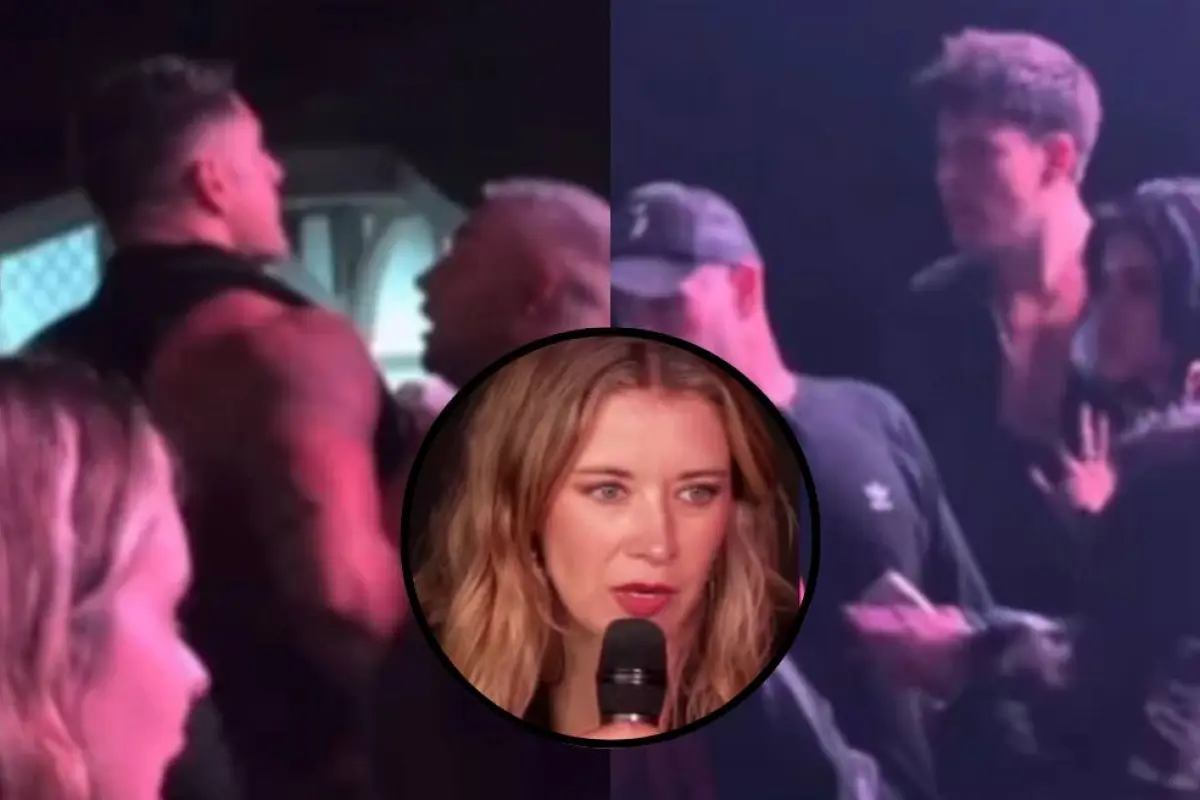 Carla Jara y detalles de la pelea de Sammis Reyes y Cuco Cerda, Captura de redes sociales