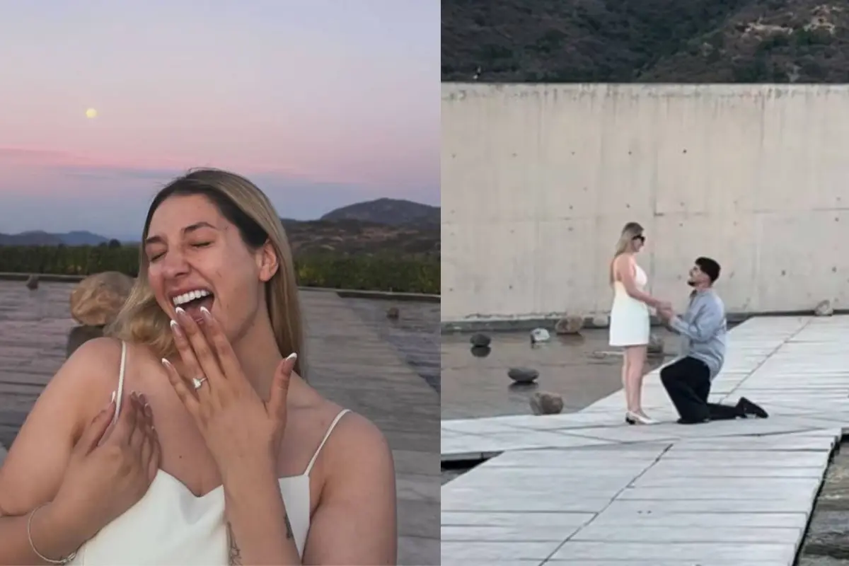 Carlita Inostroza y Matt Hunter se comprometen, @c4rliita en Instagram