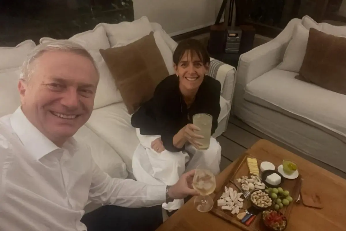 José Antonio Kast junto a su esposa Pía Adriazola, Instagram