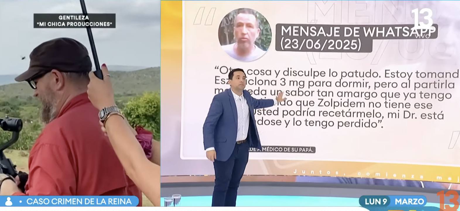 José María del Pino mostró nuevo chat de Jorge Ugalde - Canal 13