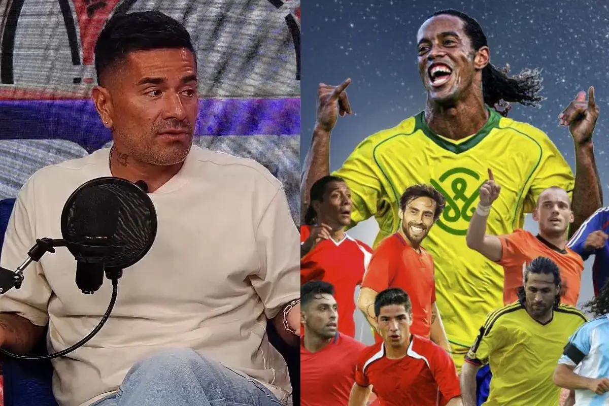 El Kike Acuña quería enfrentarse a Ronaldinho, Captura