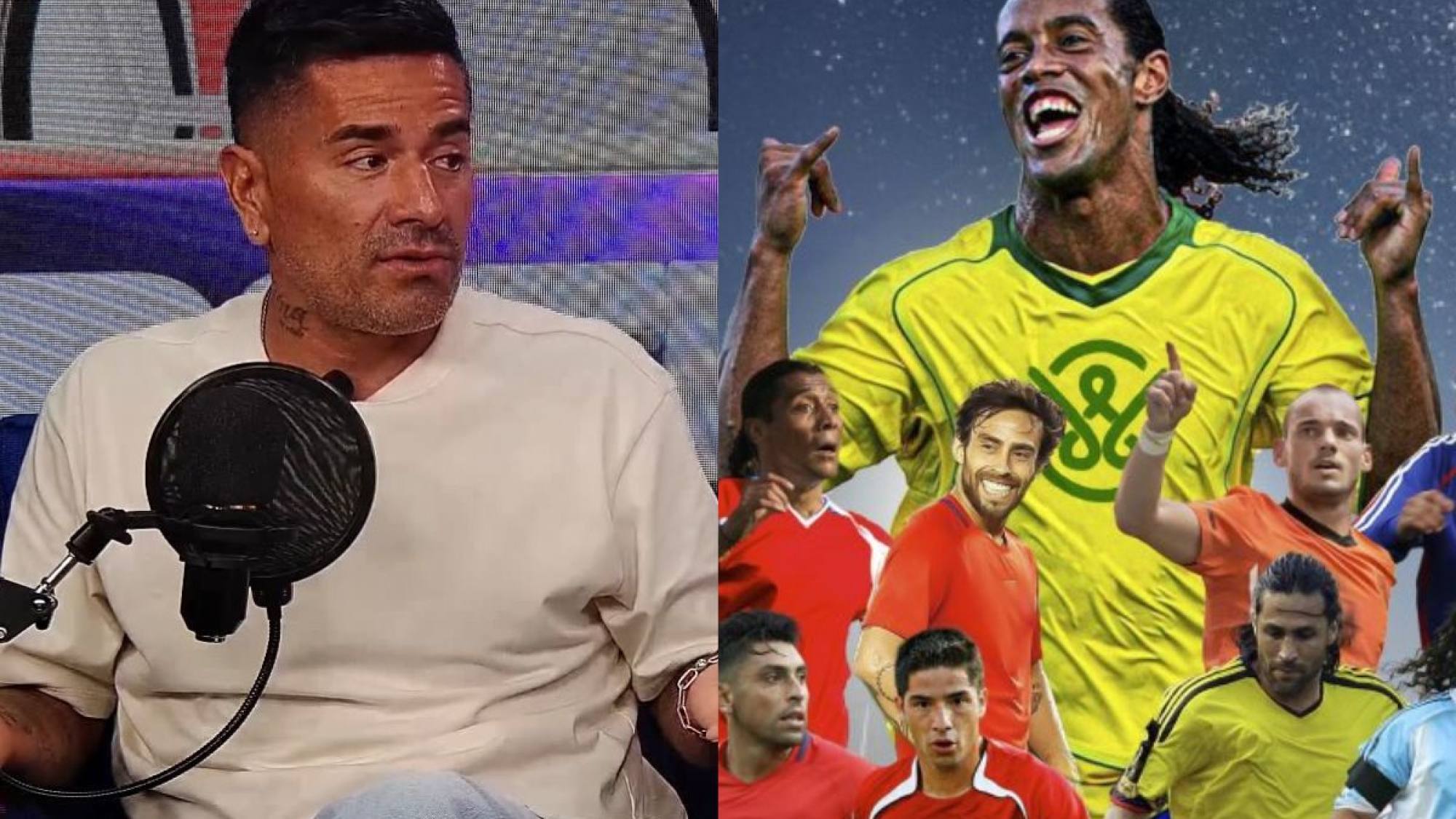 “Ronaldinho no habría tenido idea”: el “Kike” Acuña destapa publicidad engañosa en suspendido “Duelo de Leyendas”