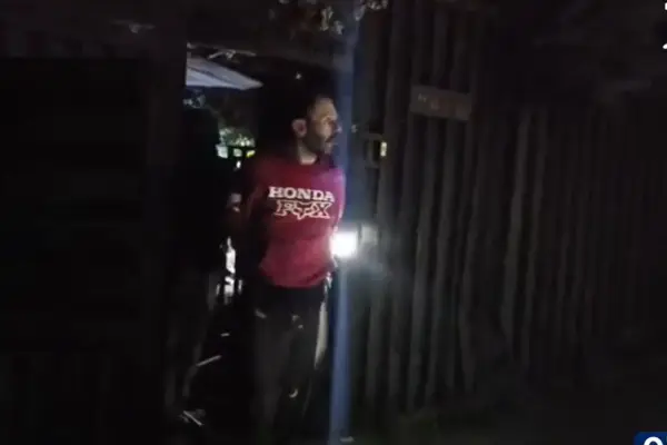 El victimario fue detenido en la comuna de Las Condes ,Cedida