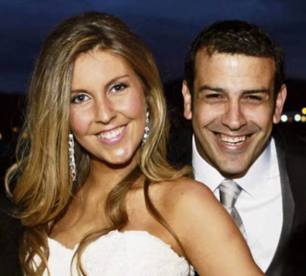 Nicole Nef y su marido Rodrigo Delgado - Instagram
