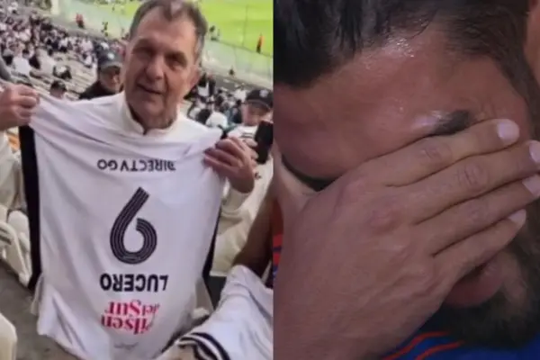 Juan Martín Lucero solo sabe de sufrimientos en la U ,Captura