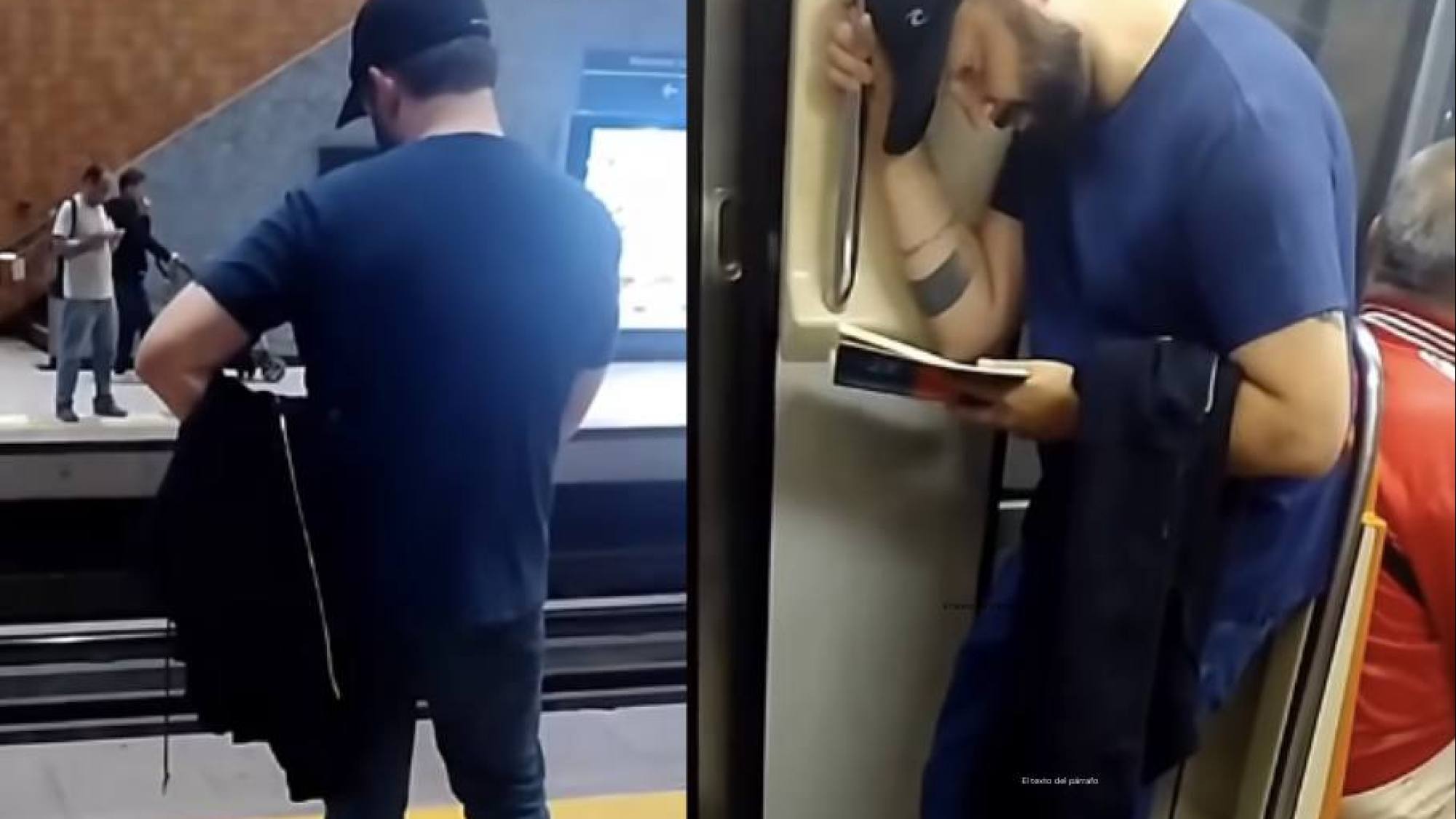 ¿Es real el video de Gabriel Boric andando en el Metro de Santiago?