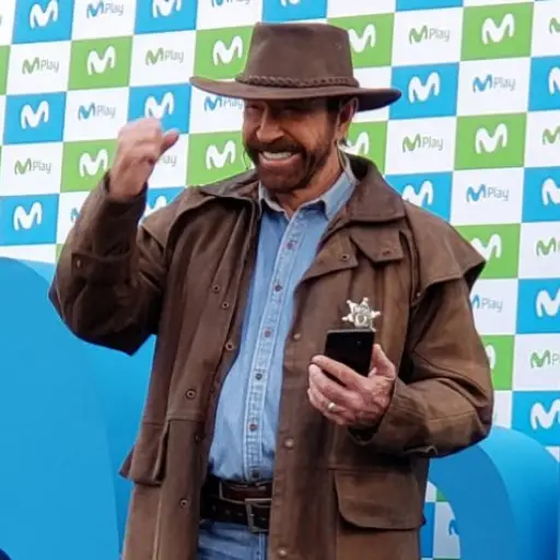 Chuck Norris en Chile ,Redes sociales | X