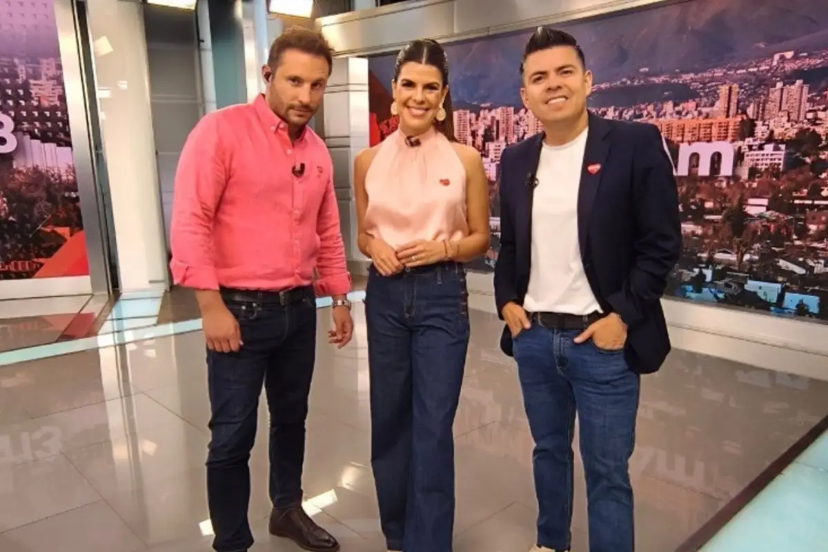 Luis Marambio y sus ex compañeros en Canal 13, Instagram