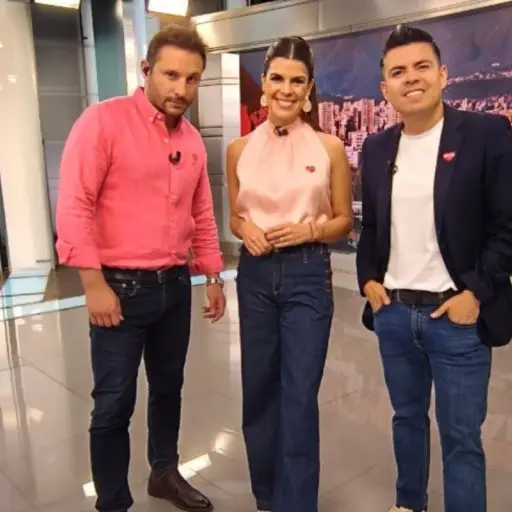 Luis Marambio y sus ex compañeros en Canal 13 ,Instagram