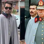 Javier Olivares y su outfit ''inspirado'' en Pinochet, Javier Olivares | Instagram | Referencial