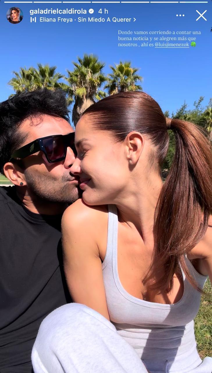 Gala Caldirola se despidió de Luis Jiménez - Instagram