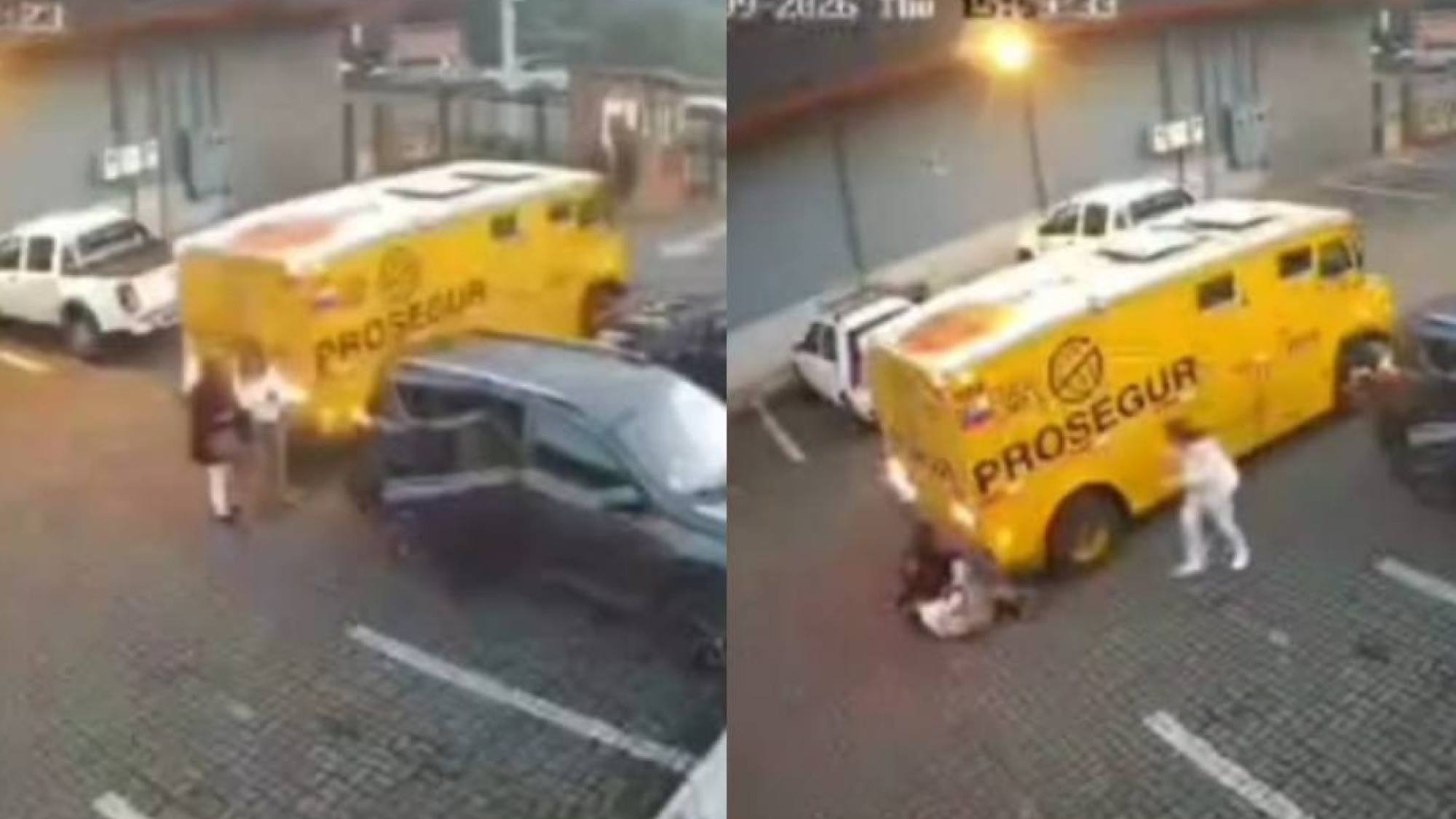 VIDEO | Camión de valores atropelló a dos mujeres en Pucón: Conductor quedó detenido