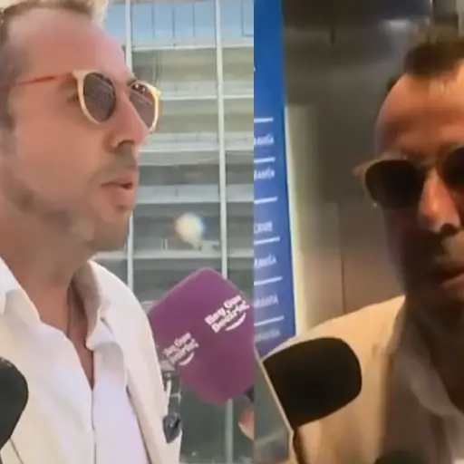 Francisco Kaminski este jueves en el Centro de Justicia ,Captura