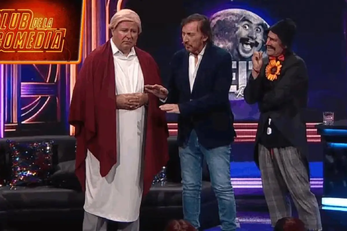 Carlos Pinto en ''El Club de la Comedia'', CHV