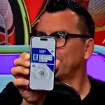 Esteban Paredes recibió certificación de la Conmebol, Captura