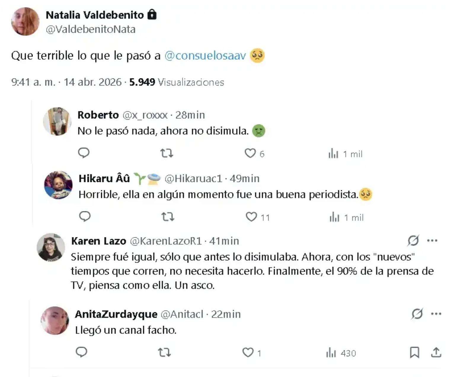 Natalia Valdebenito - captura