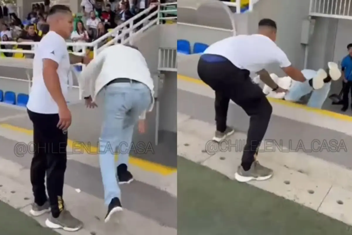 Lizardo Garrido sufrió dura caía , Captura