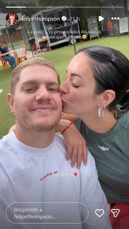 Historia de Felipe Thompson - Captura de pantalla - Chilevisión