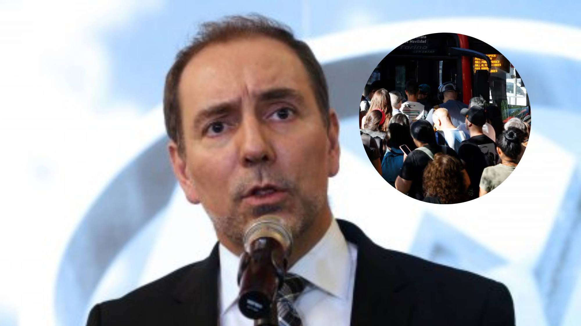 Polémica por el transporte público: De Grange niega reducción y apunta a campaña de desinformación